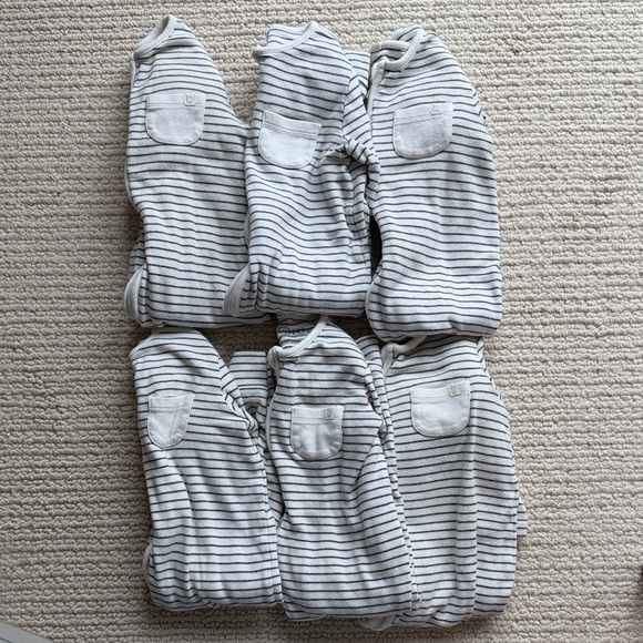 Mori Baby Clever Zip Pajamas Sz 18-24 months